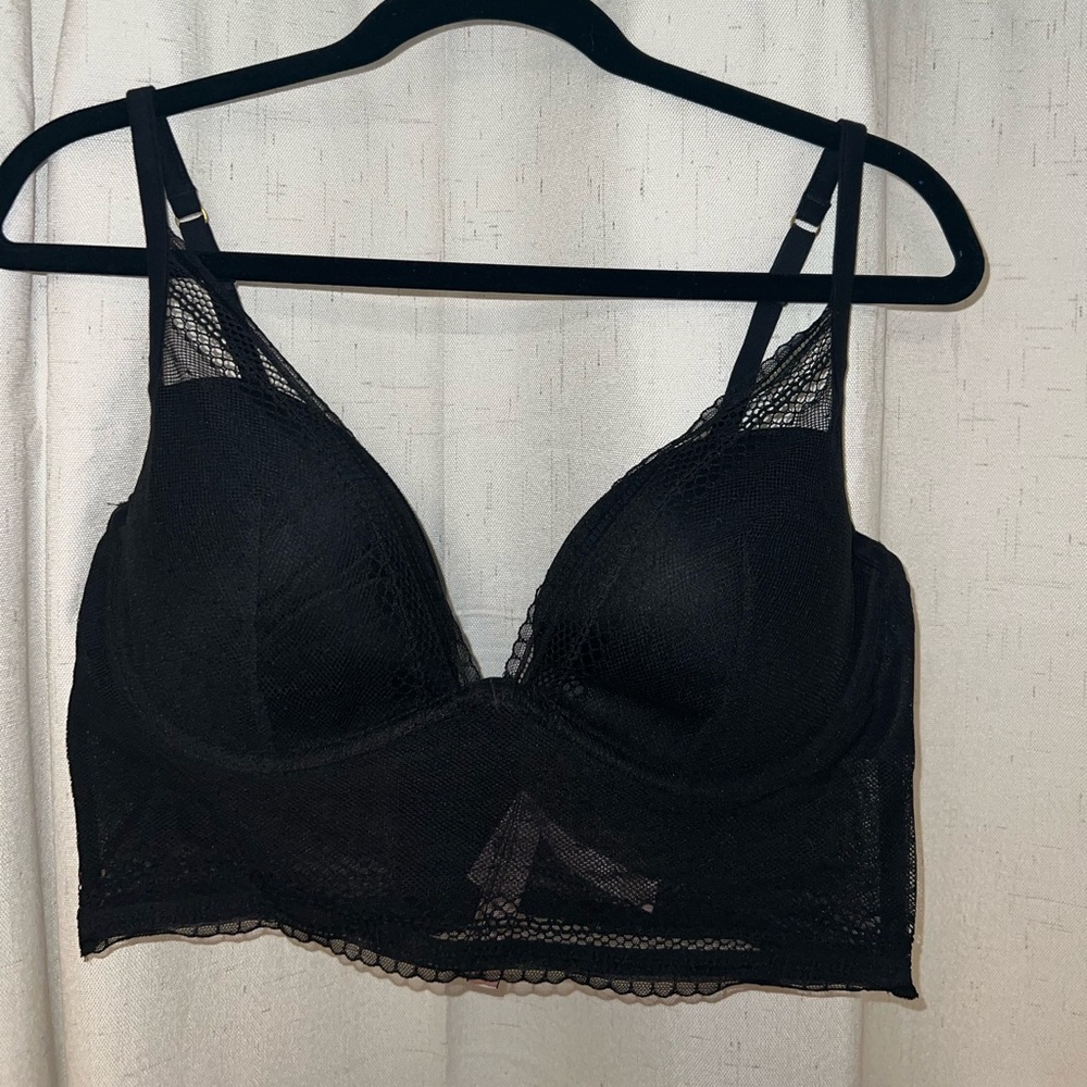 Victoria’s Secret lace push up corset bra